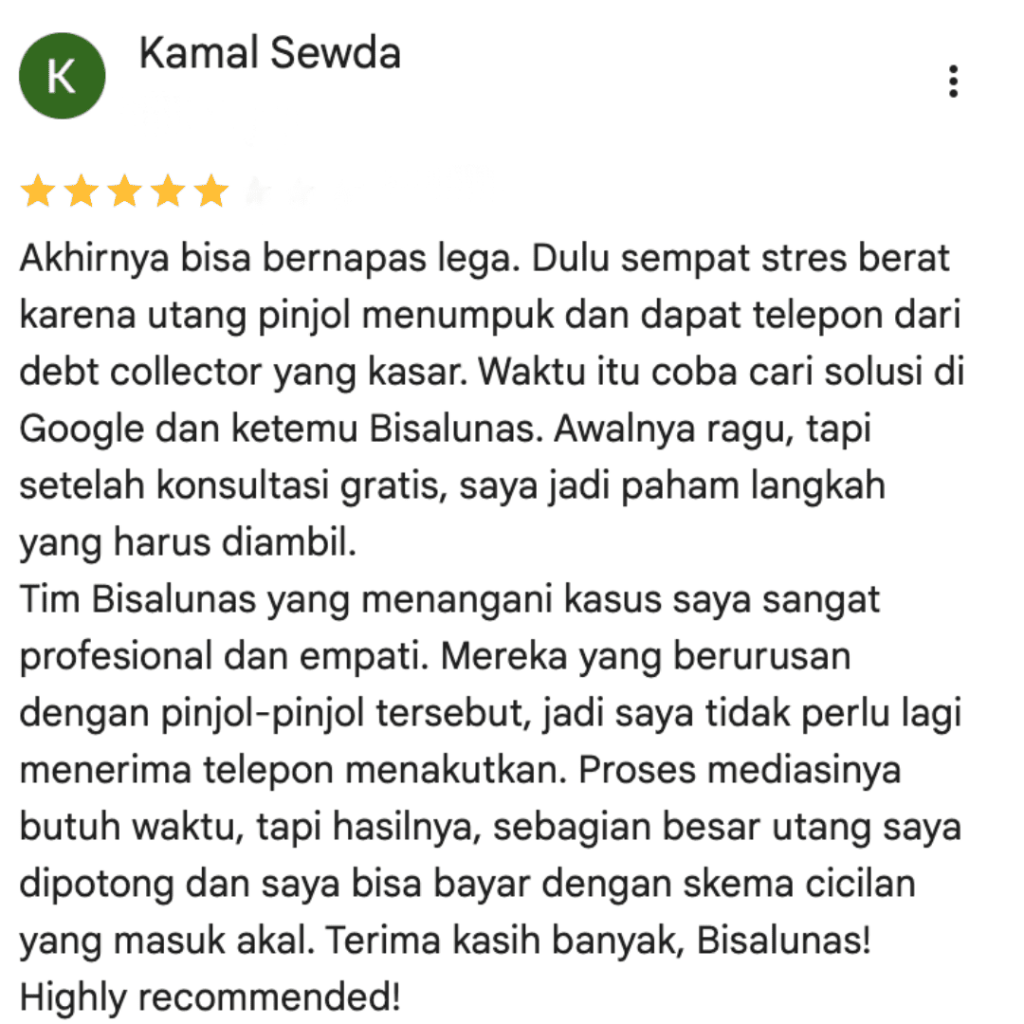 Review dari Kamal Sewda