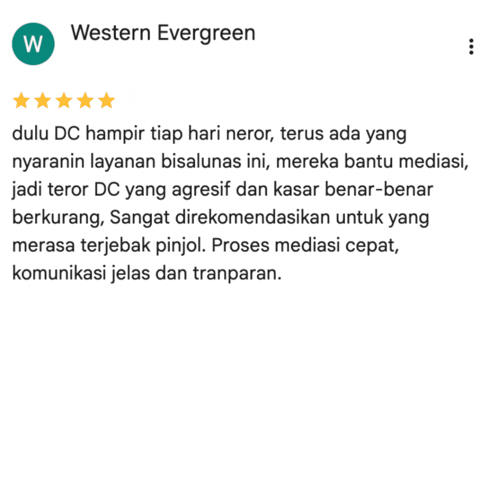Review dari Western Evergreen