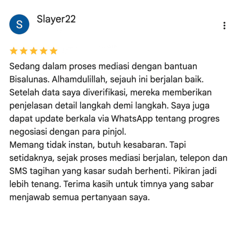 Review dari Slayer22